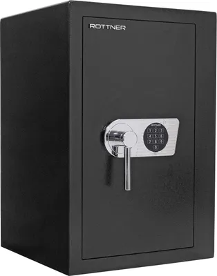 Obrázok produktu pre Rottner Monaco 65 EL nábytkový elektronický trezor čierny | Elektronický zámok | 43.5 x 65.5 x 44.5 cm