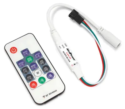 Produktbild von Fernbedienung zur Fernsteuerung von 24V Digital COB LED-Streifen