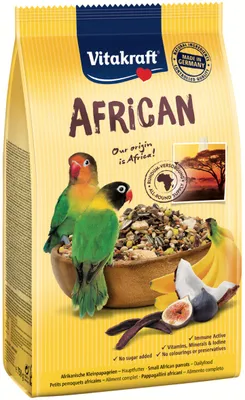 Produktbild von Vitakraft African für afrikanische Kleinpapageien 750 g