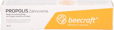Produktbild von beecraft Propolis Zahncreme, 50 ml Creme