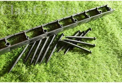 Produktbild von Flexibler Gartenzaun mit Pflöcken - 8 Meter