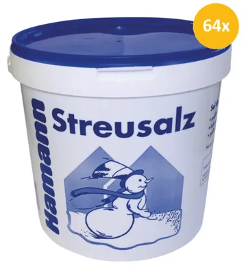 Produktbild von Cimco Streusalz, Kanister mit 25kg, 64 Stk.