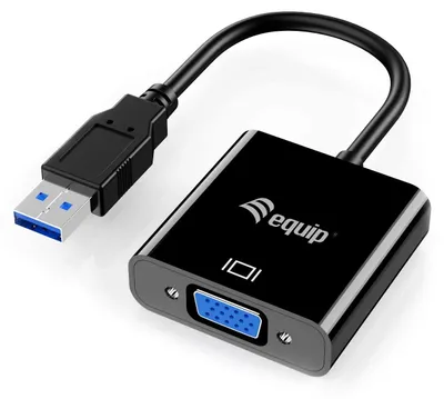 Zdjęcie produktu dla Equip 133384, 3.2 Gen 1 (3.1 Gen 1), USB Typu-A, Wyjście VGA (D-Sub), 1920 x 1080 px