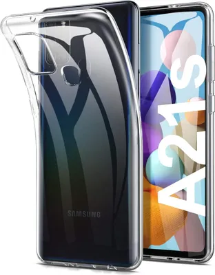 Produktbild von Hülle für Samsung Galaxy A21S - Transparent Handyhülle Kratzfest Schutzhülle Ultra Dünn Phonillico®