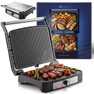 Produktbild von Kontaktgrill 2200W 3-in-1 Sandwichmaker Paninimaker Elektrogrill 180° Temperaturregelung, KI-generiertes Bild