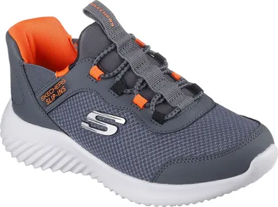 Produktbild von Skechers Bounder Brisk Burst Sportschuhe Grau EU 28 1/2 Junge Grau EU 28 1/2