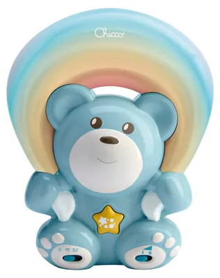 Obrázok produktu pre Hudobný projektor Chicco - Medveď s dúhou, modrý