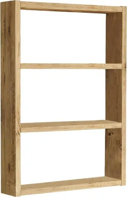 Produktbild von Regal Dalbier, Gestell, Wandregal, Mehrzweckregale, 43x9h60 cm, Eiche