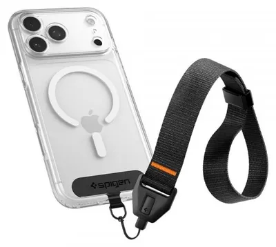 Produktbild von Kabeltelefon Spigen ConTag, Schwarz AFA11626