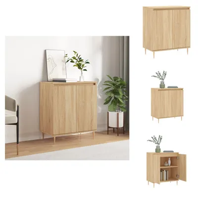 Image de vidaXL Sideboard Chêne Sonoma 60x35x70 cm Bois composite - Sideboards