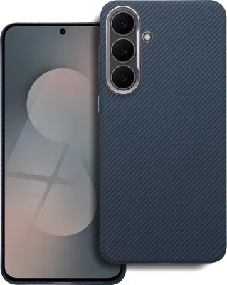 Image de Coque adaptée au Samsung A56 en Polyamide, compatible avec MagSafe, bleue