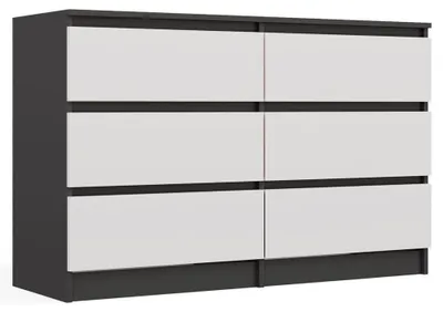 Produktbild von Malwa M6 120 Kommode ANTHRACITE / WHITE