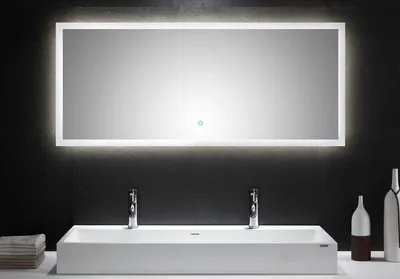 Produktbild von LED Spiegel 140x60 cm mit Touch Bedienung