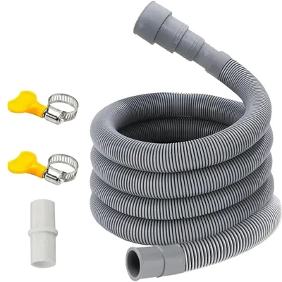 Productafbeelding van Universele afvoerslang voor wasmachines, 0,5 meter