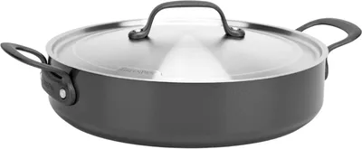 Produktbild von GreenPan Craft Antihaft-Schmorpfanne 30 cm/4,9 Liter m. Deckel schwarz Induktion