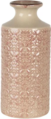 Obrázok produktu pre Váza Clayre & Eef ružová Ø 13x30 cm 6CE1267M