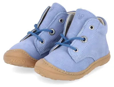 Produktbild von Pepino Uni-Kinder Halbschuhe CORY Blau Rauleder Größe: 18