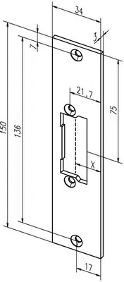 Produktbild von Assa Abloy -------21C35-01