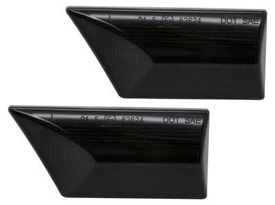 Für Opel Vectra C 02-09 Signum 03-08 2x LED Seitenblinker Blinker Schwarz Smoke in der Farbe Schwarz von Goingfast
