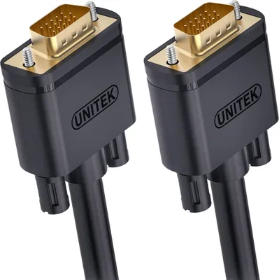 Obrázok produktu pre UNITEK VGA - VGA Premium 5M FULL HD D-SUB kábel