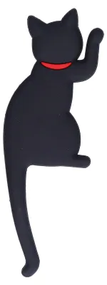 Produktbild von Kühlschrankmagnete in Katzenform, Aufkleber, niedlicher Kühlschrankmagnet-Haken für Küche, Schlafzimmer, Arbeitszimmer, BüroA06