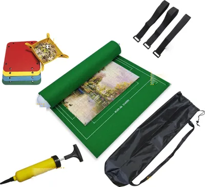 Produktbild von 1 Stück Puzzlematte, Profi Puzzlerolle, Puzzleunterlage Filzmatte