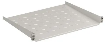 Produktbild von EFB 19" 1HE Fachboden fest, T=350 mm,6 kg,Frontbef. RAL7035