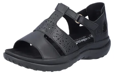 Produktbild von Rieker Damen Sandalen 64865-01 schwarz Gr. 41