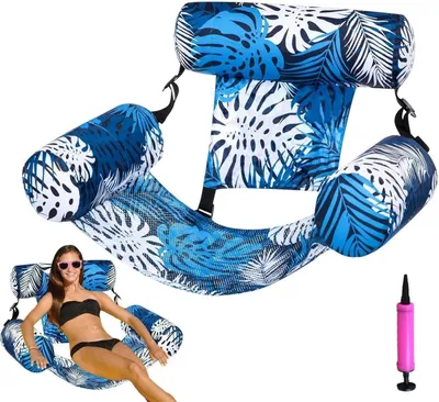 Obrázek produktu pro Nafukovací bazén / Nafukovací matrace – modrá, 92 x 44 cm