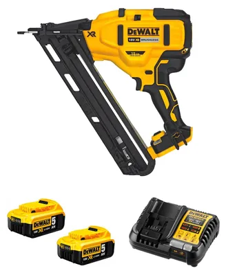 Produktbild von Nagler DeWALT DCN650P2-SK (2 x 5,0 Ah + DCB1104)