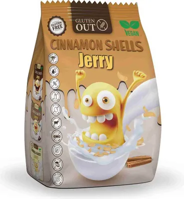 Produktbild von GLUTENFREIE ZIMT-MÜSSESCHALEN 375 g - JERRY GLUTEN OUT