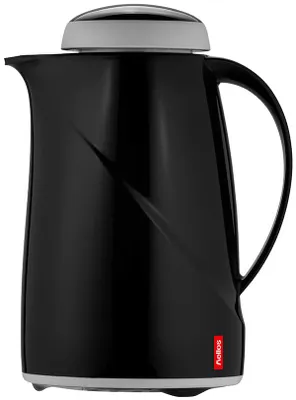 Produktbild von Helios Isolierkanne WAVE 0,6 l schwarz, spülmaschinenfest