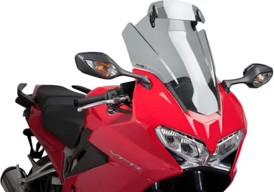 Produktbild von PUIG 7008H Tourenscheibe mit Spoilerscheibe passend fuer HONDA VFR800F Getönt