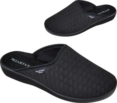 Obrázok produktu pre Dámske čierne papuče MJARTAN S07