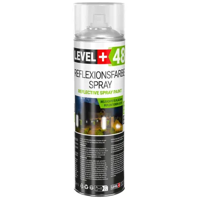 Produktbild von Reflektierende Sprühfarbe 500ml Leuchtet im Dunkel Markierung Spray L+48
