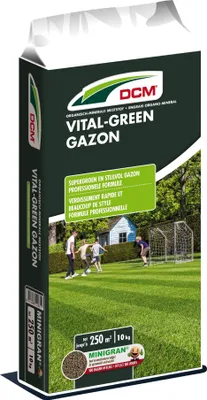 Produktbild von Dünger vital-grüner Rasen 10 kg DCM - Dcm