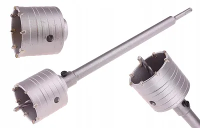 Produktbild von Beton-Bohrkronen-Set 70 mm mit SDS plus Adapter 350 mm
