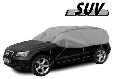 Immagine prodotto di Copertura per tetto e finestrini a cono, serie «Optimal», grigia, per SUV da 300–330 cm.