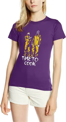 Produktbild von Touchlines Damen T-Shirt , Heisenberg Lila, S