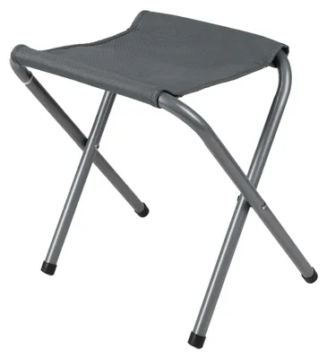 Produktbild von Sunnydays Camping-/Outdoor-Hocker - klappbar - grau - 33x27 cm