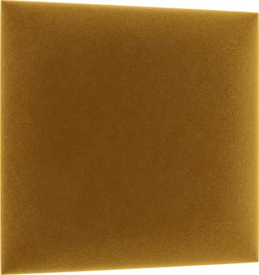 Produktbild von 4x sossai Toppa - Wandpaneel gepolstert, Quadrat 30 x 30 cm, Senfgelb