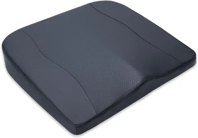 Obrázok produktu pre Autosedačka podsedák 46 x 43 x 6 cm, čierna, pamäťová pena, protišmykový, do auta