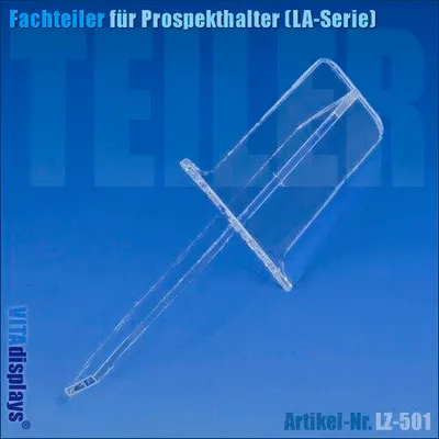 Produktbild von Fachteiler für Prospekthalter DIN A4