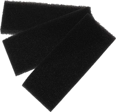 Produktbild von vhbw 3x Staubsaugerfilter kompatibel mit Kärcher T 17/1, T 15/1 Profesisonal Staubsauger - Schaumstofffilter Schwarz