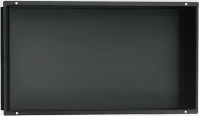 Produktbild von Stilform Wandnische 60x30 Rahmenlos Duschablage Edelstahl Schwarz Matt