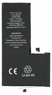 Produktbild von OEM Ersatzakku Akku Batterie 3969mAh für iPhone 11 Pro Max  A2218 & Werkzeug