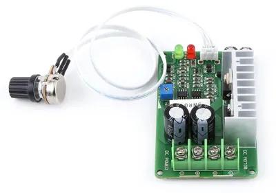 PWM-Drehzahlregler 12-36 V 15 A DC-Motor mit Potentiometer und Überlastschutz