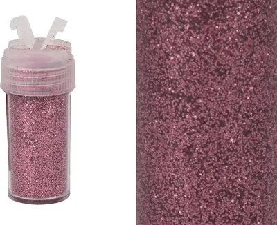 Produktbild von Glitzerpulver 10g in Dose mit Streudeckel, Farbauswahl:altrosa 158