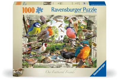 Produktbild von Ravensburger Puzzle 1000 Our Feathered Friends 12+ Yearbeschädigt