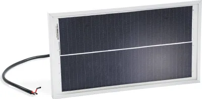 Produktbild von esotec monokristallines PV Solarmodul, 6Wp, 18V, 264x148x17mm, 0,32A, 130100
